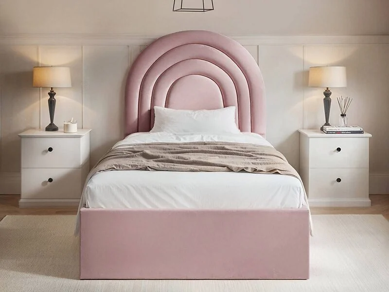 Flair Ava Single Fabric Ottoman Bed – view 3