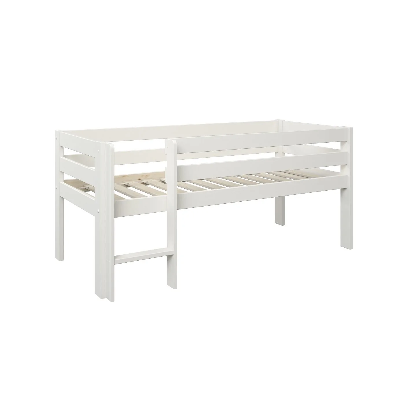 Noomi Solid Wood Shorty Mid Sleeper Bed image 2