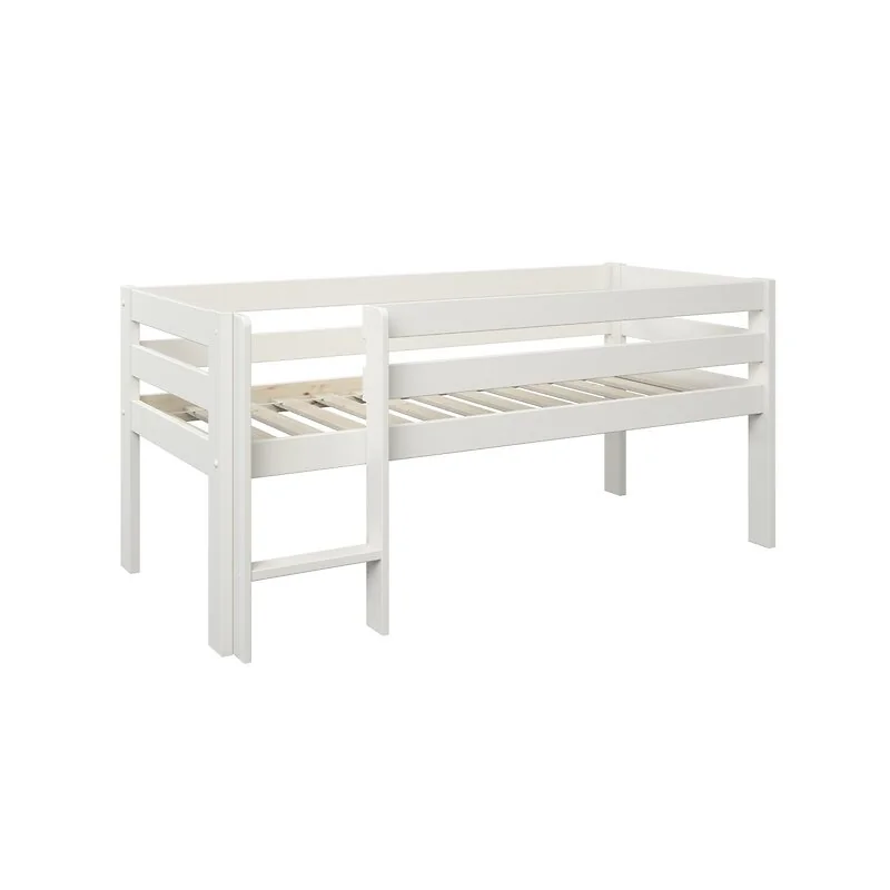 Noomi Solid Wood Shorty Mid Sleeper Bed image 2