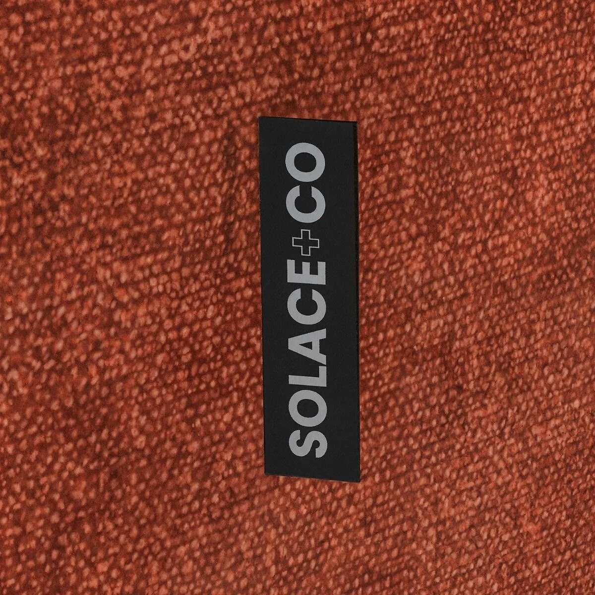 SOLACE+CO Emery Fabric Accent Chair Burnt Orange – view 7