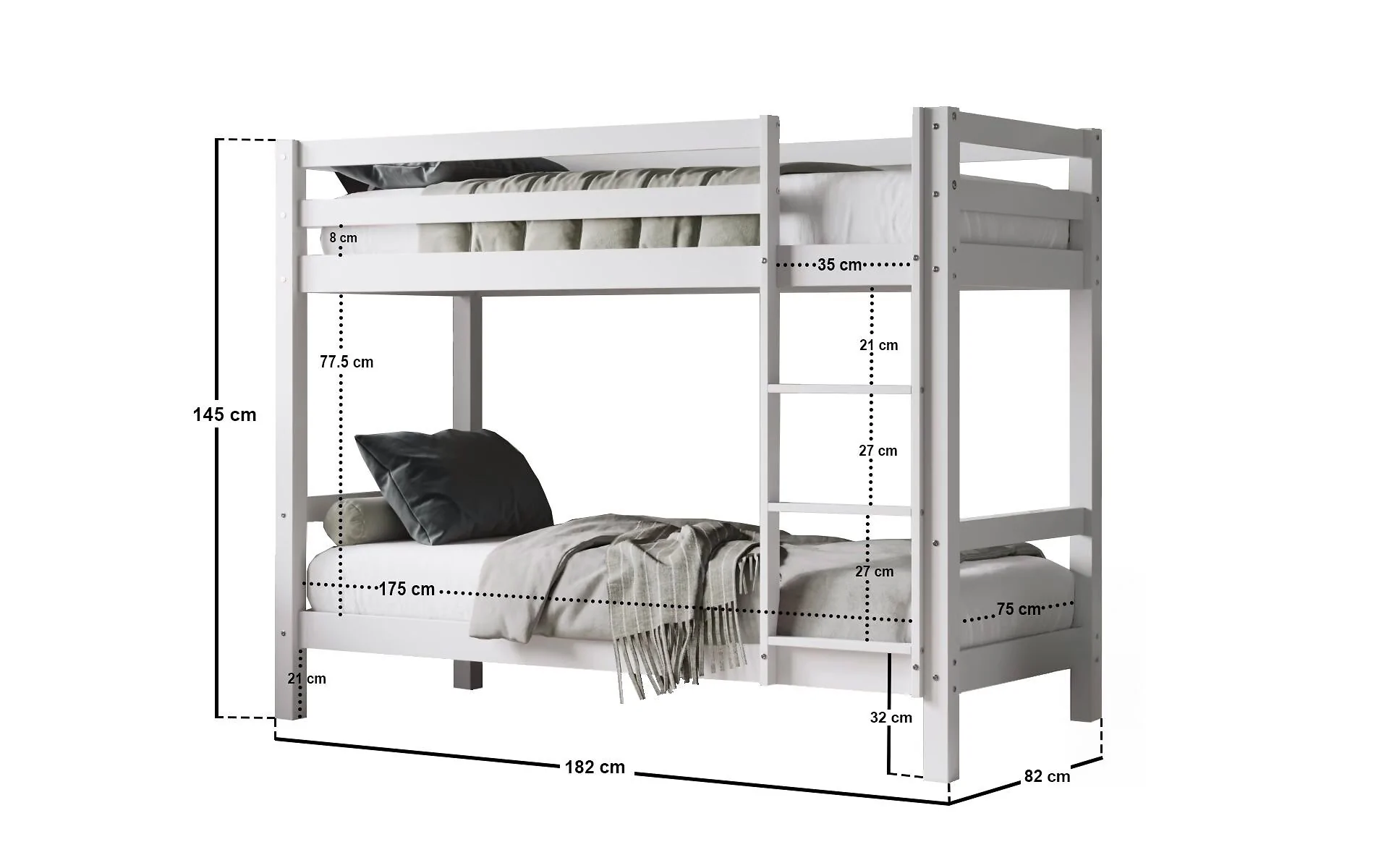 Flair Callisto Shorty Bunk Bed – view 9