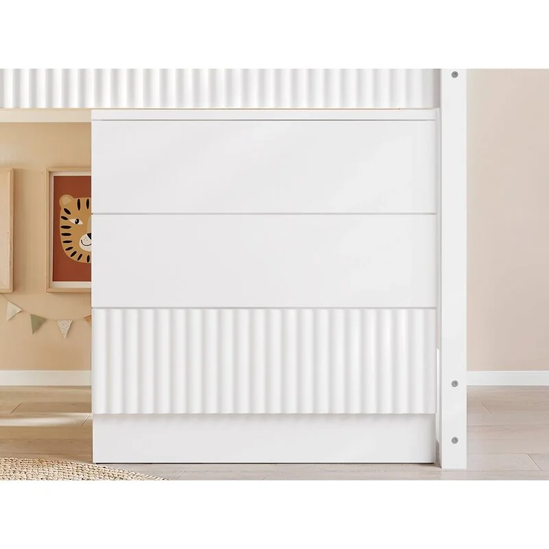 Flair Luca Ribbed Mid Sleeper Bed image 16