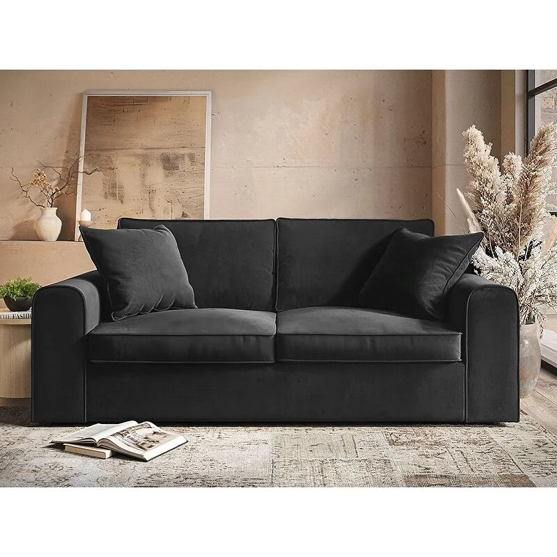 SOLACE+CO Ainsley 3 Seater Sofa Velvet image 7