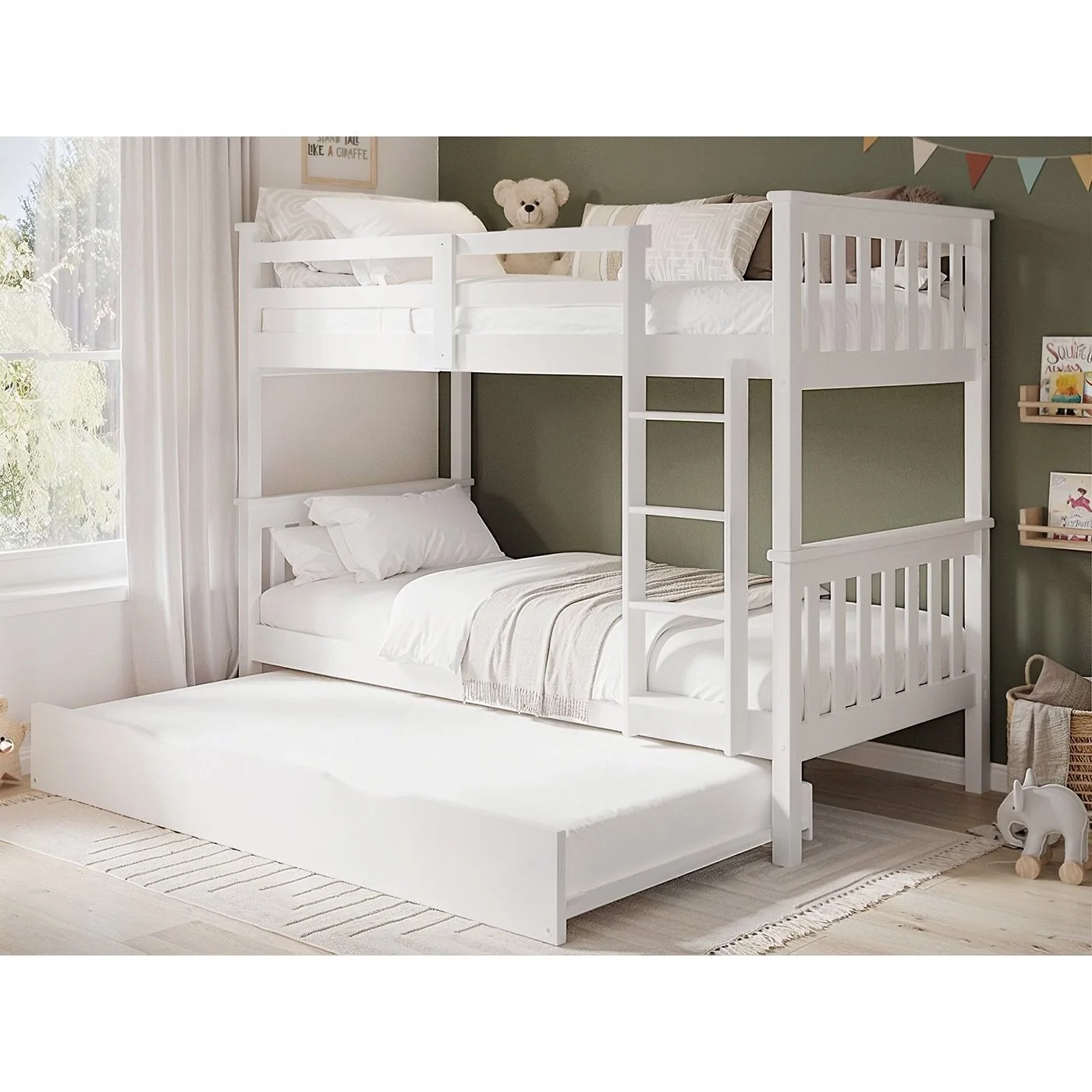 Flair Cypress Bunk Bed White image 7