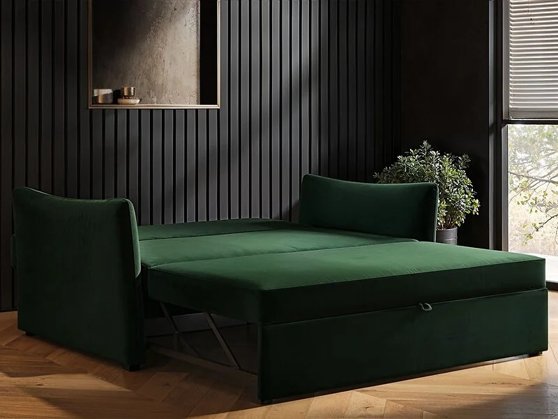 SOLACE+CO Skyler 2 Seater Sofa Bed Velvet – view 6