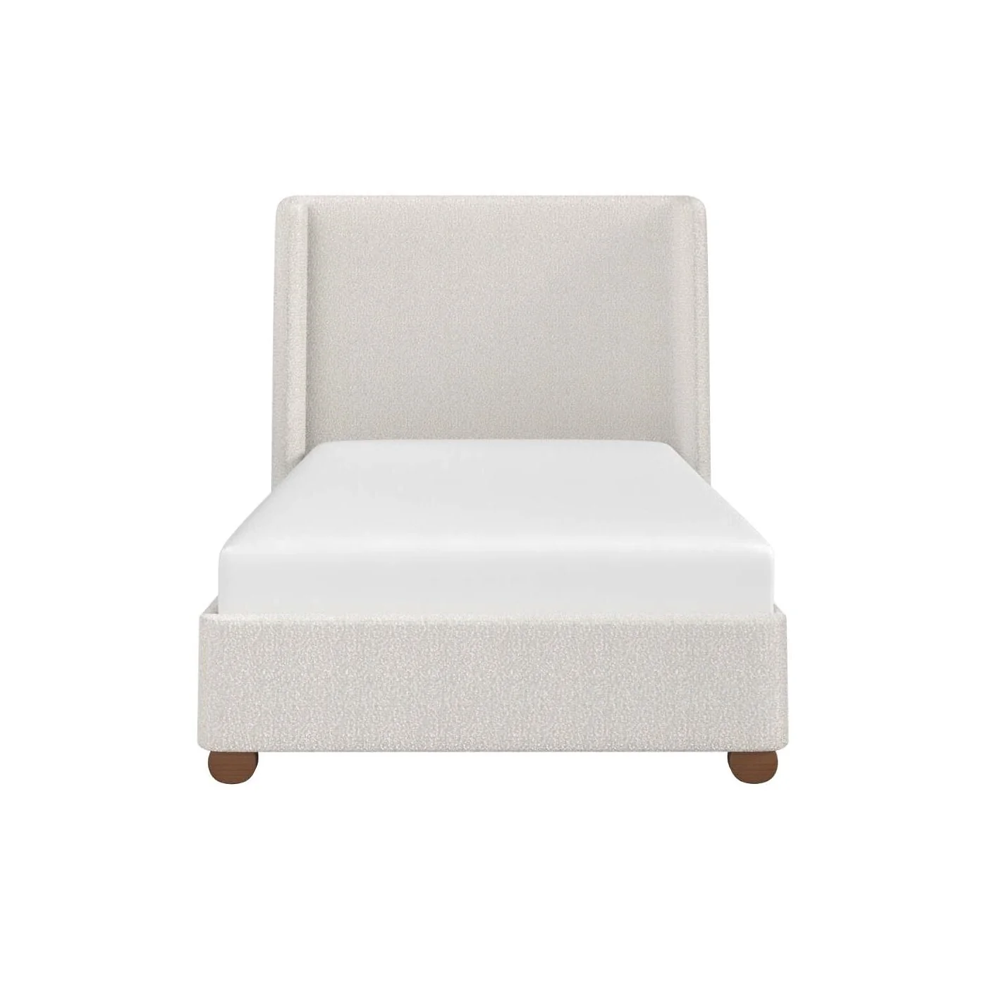 Flair Alma Single Upholstered Bed with Winged Headboard image 10