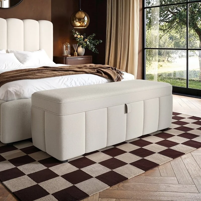 SOLACE+CO Emilie Ottoman Blanket Box