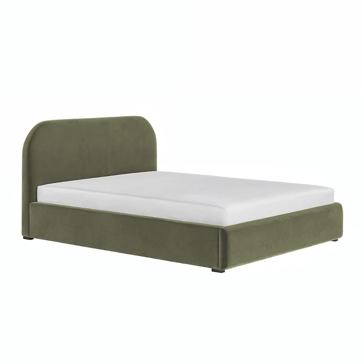 Flair Alba Ottoman Bed Khaki Velvet – view 4