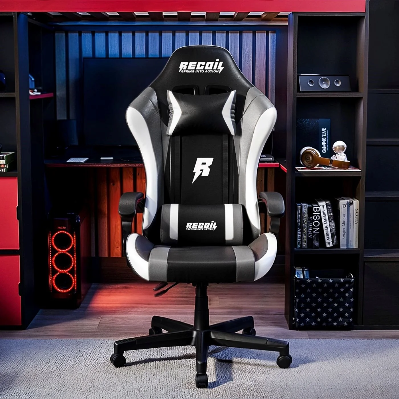 Recoil Vortex Gaming Chair Black PU image 7