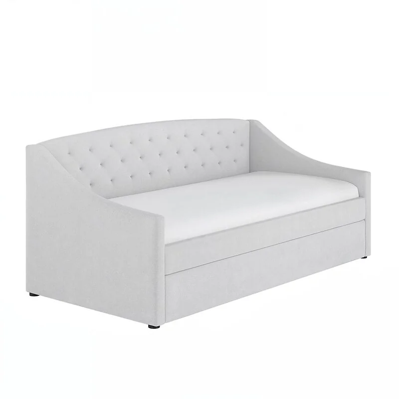 Flair Aurora Cream Boucle Daybed With Trundle image 5