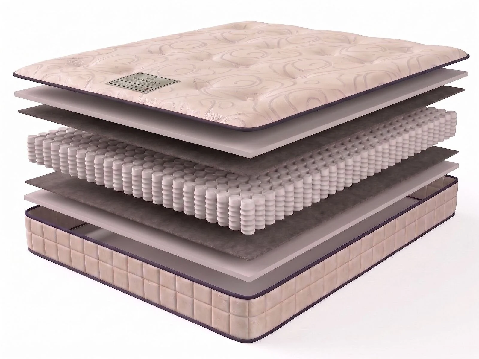 Maxitex Pocket Luxe 2000 Mattress – view 3
