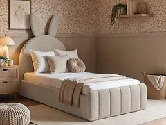 Flair Lapin Single Bed with Bunny Headboard and Drawer