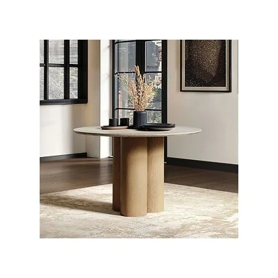 SOLACE+CO Deko Sintered Stone Round Dining Table