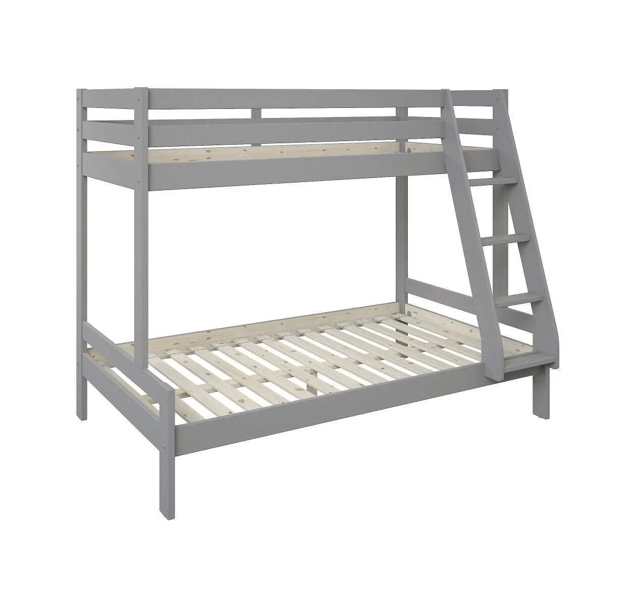 Noomi Nora Solid Wood Triple Bunk Bed with Optional Storage (FSC-Certified)