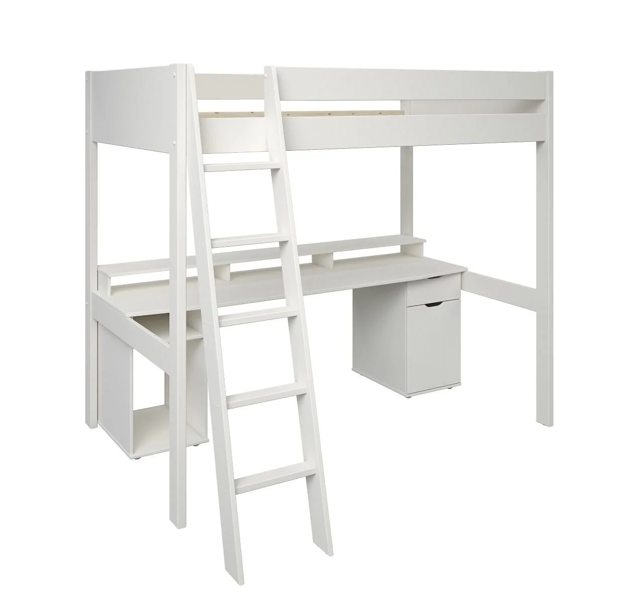 Noomi Tera Solid Wood Small Double Gaming High Sleeper (FSC-Certified)