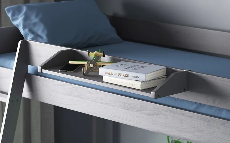 Noomi Tera Solid Wood Small Double Gaming High Sleeper (FSC-Certified)