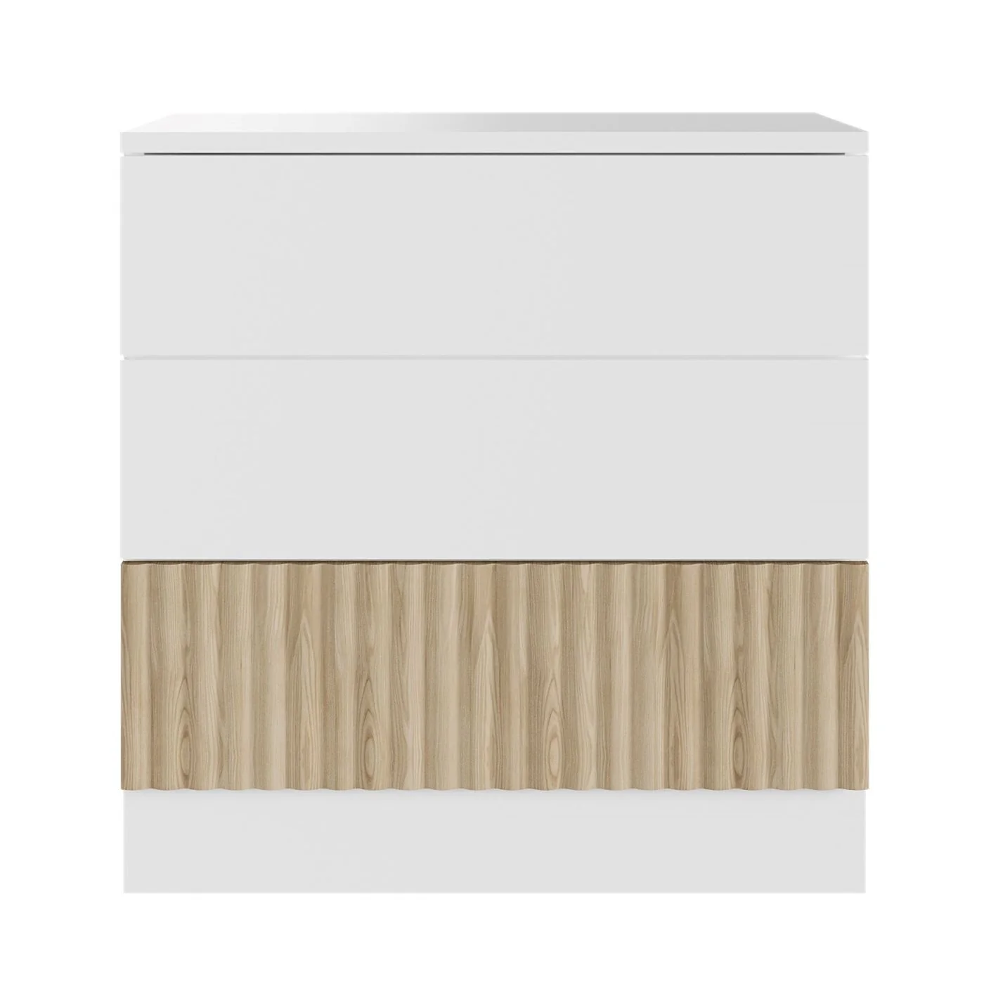 Flair Luca 3 Drawer Chest Ribbed image 5