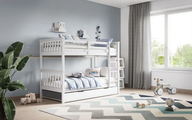 Flair Zoom Bunk Bed Small Single White