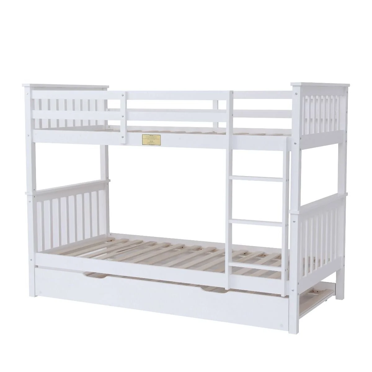Flair Wooden Zoom Detachable Bunk Bed With Trundle