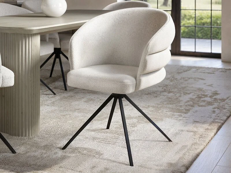 SOLACE+CO Zoya Dining Table with Eira Chairs Set – view 5