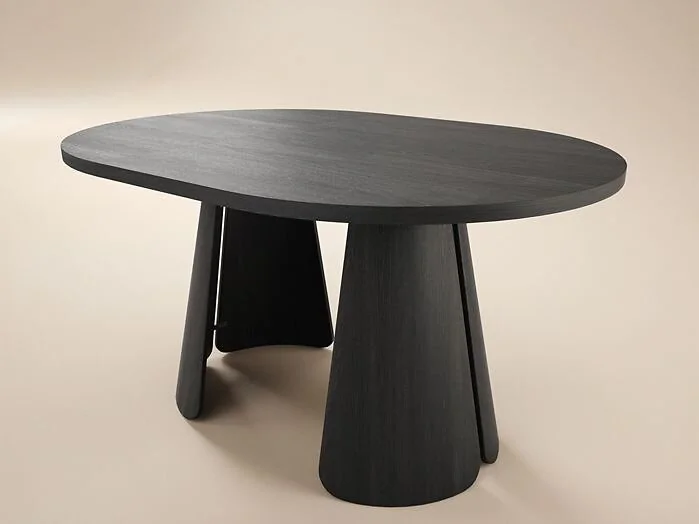 SOLACE+CO Ebony Black Extendable Dining Table with Elise Chairs – view 8
