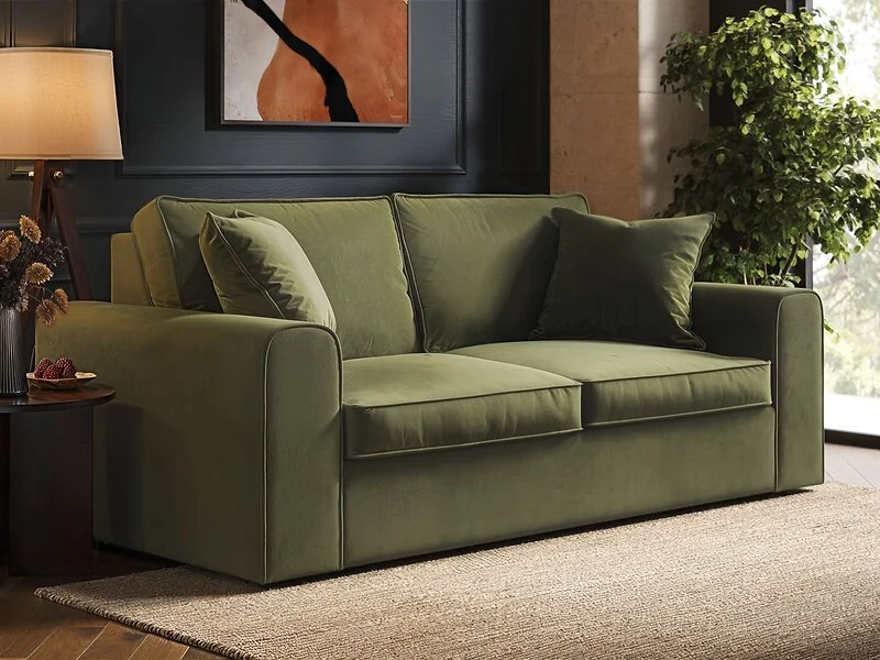 SOLACE+CO Ainsley 3 Seater Sofa Velvet – view 4