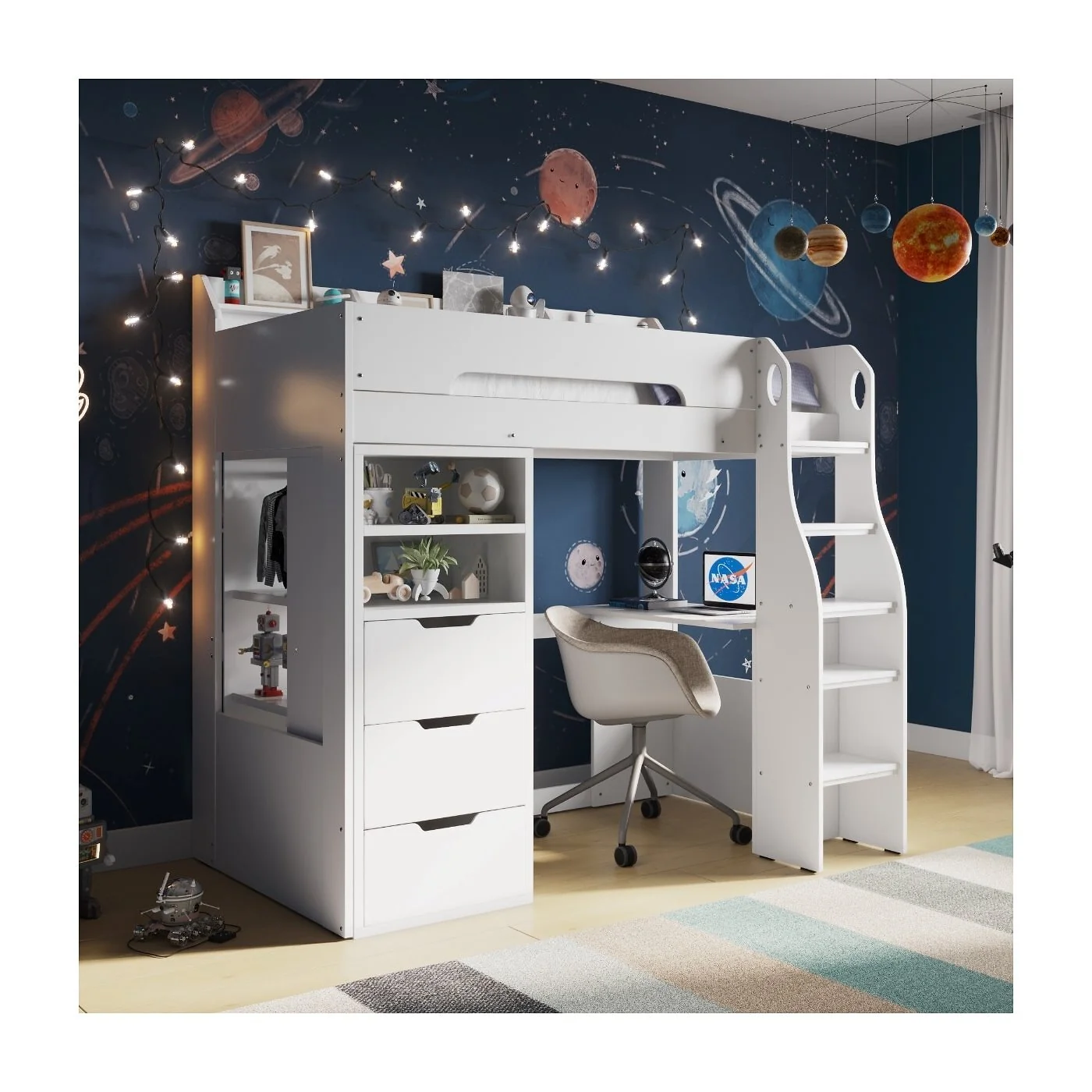 Flair Cosmic Storage High Sleeper