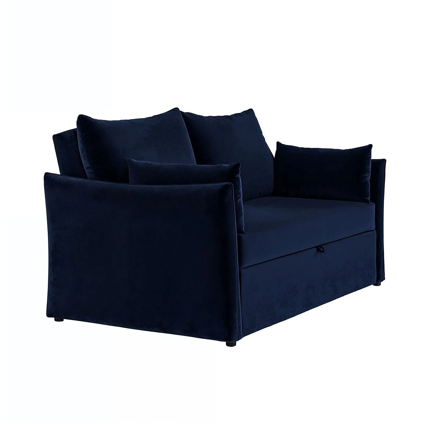 Solace+Co Skyler 2 Seater Velvet Sofa Bed image 15
