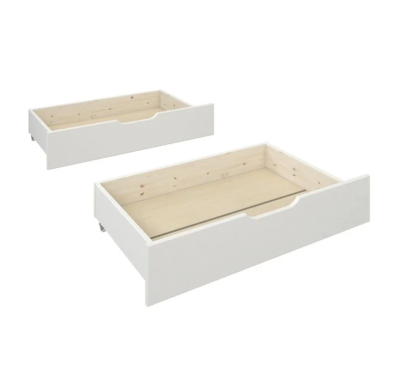 Noomi nora white underbed drawers