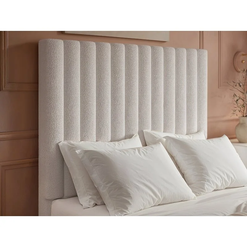 Flair Everley Boucle Ottoman Cream image 4
