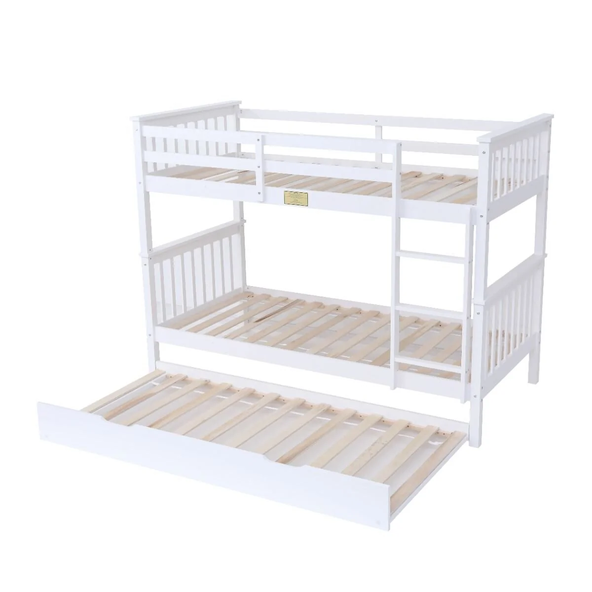 Flair Wooden Zoom Detachable Bunk Bed With Trundle