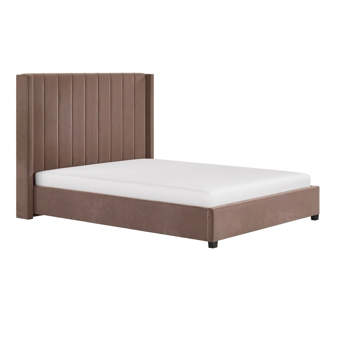 Flair Tiggy Ottoman Bed with Winged Headboard Chocolate Velvet image 5