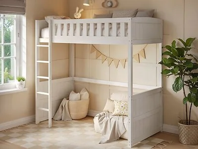 Flair Bea Wooden High Sleeper Bed