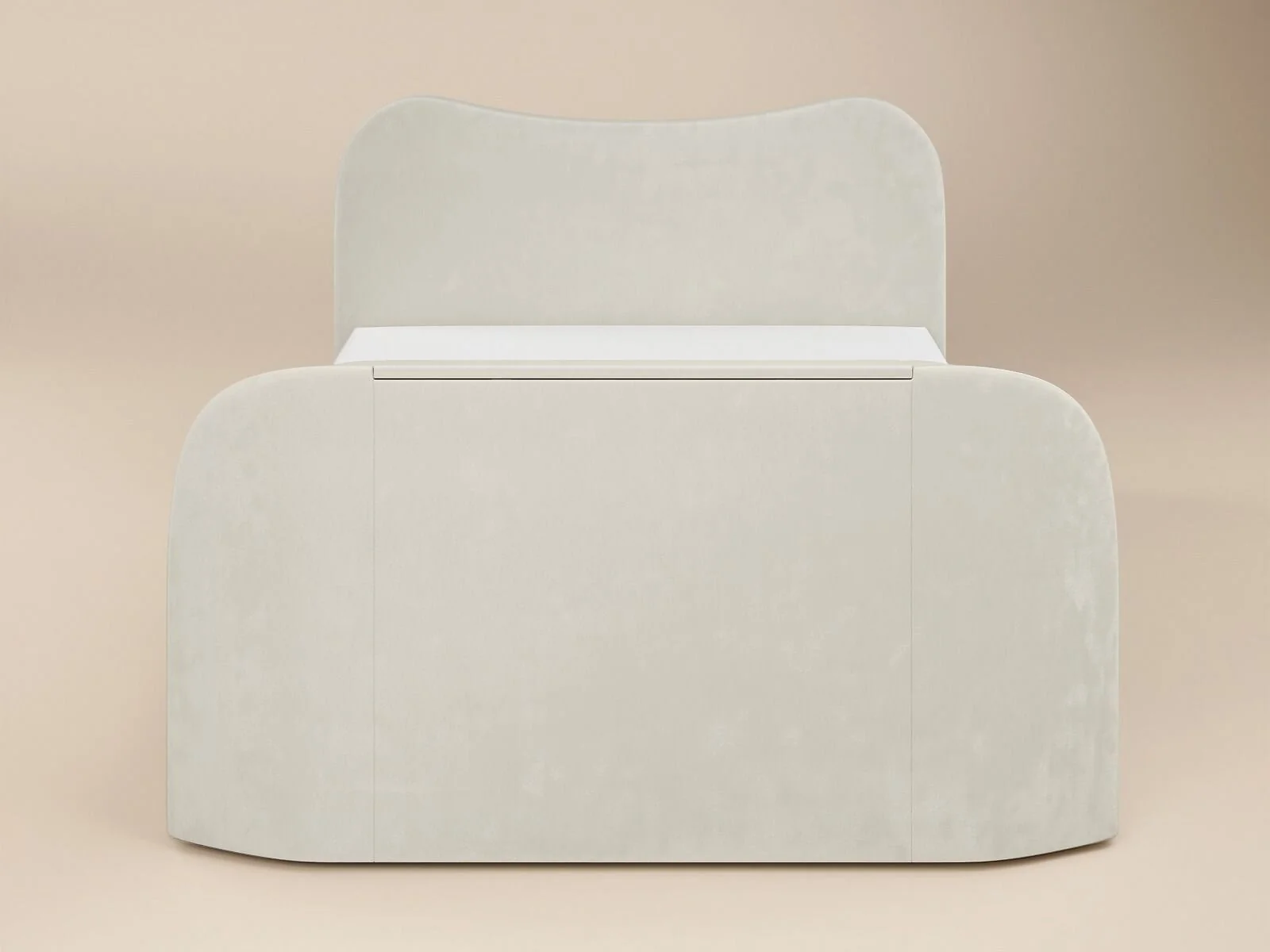 SOLACE+CO Claybourne TV Ottoman Bed with Side Lift Storage – view 8