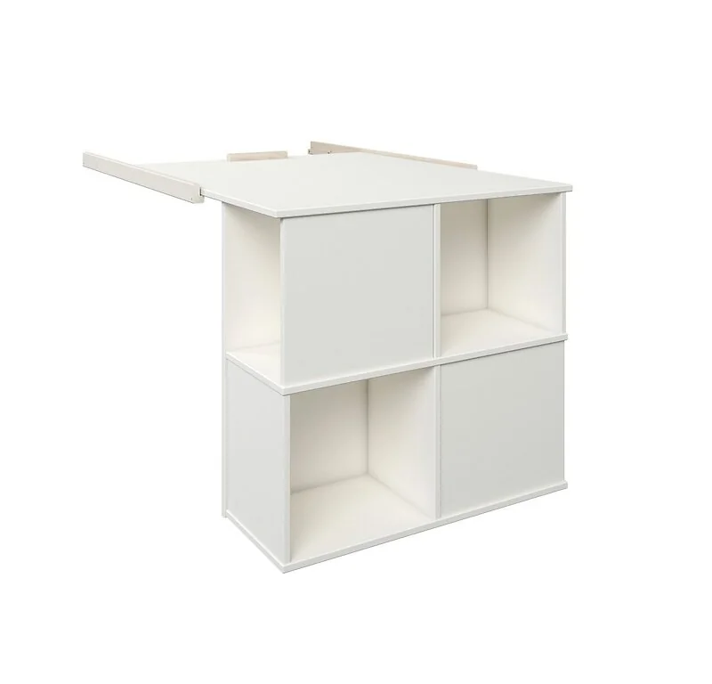 Noomi Nora Solid Wood Midsleeper Craft Cabin White (FSC-Certified)