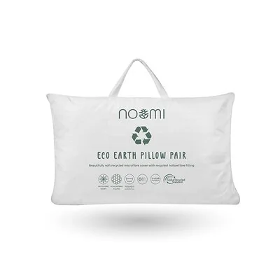 Noomi Eco Earth Recycled Pair Of Pillows