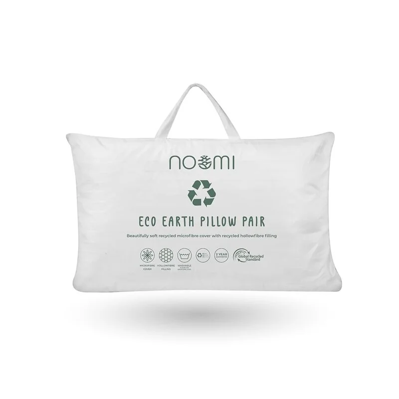 Noomi Eco Earth Recycled Pair Of Pillows