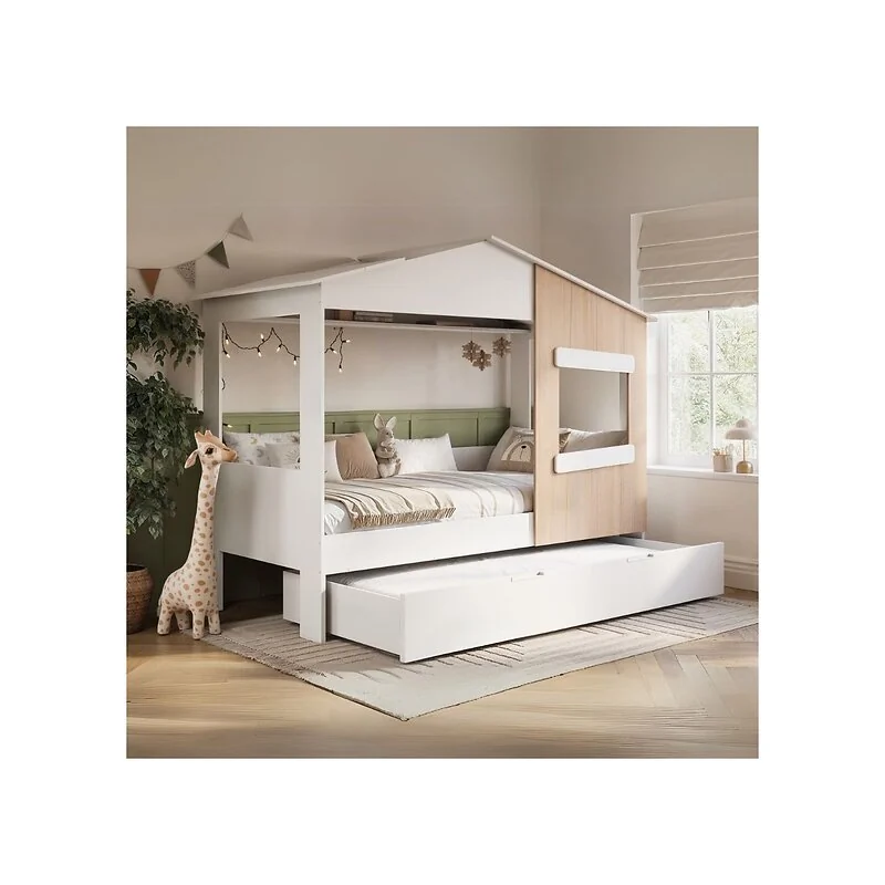 Flair Dreamland House Bed With Trundle