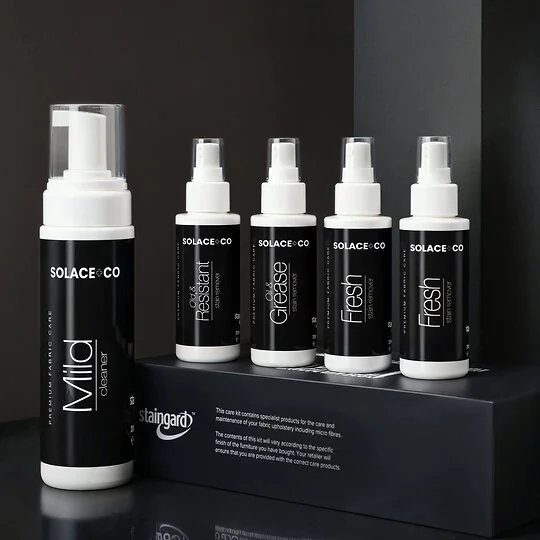 SOLACE+CO Fabric Upholstery Furniture Stain & Odour Care Kit