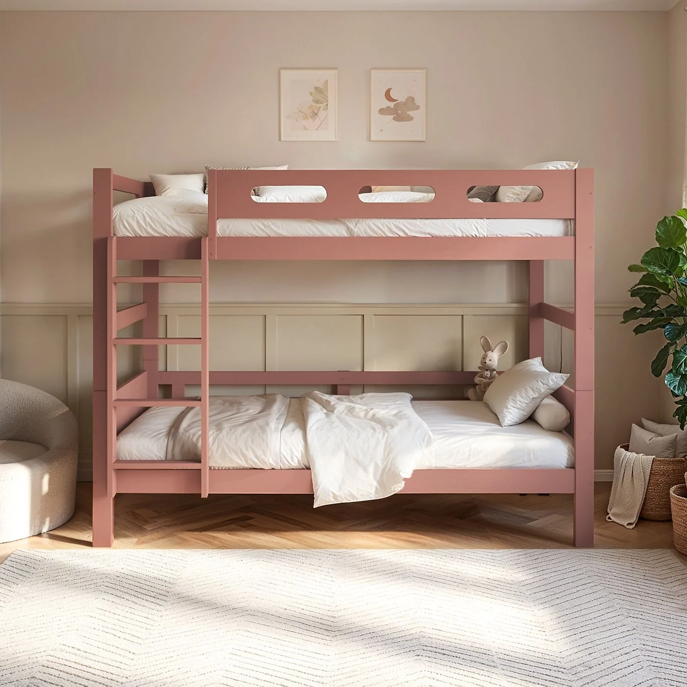 Flair Elijah Detachable Wooden Bunk Bed