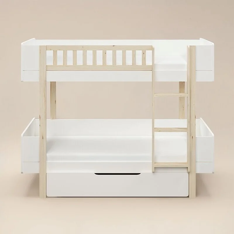 Noomi Kayla Bunk Bed with Storage White (FSC-Certified) image 5