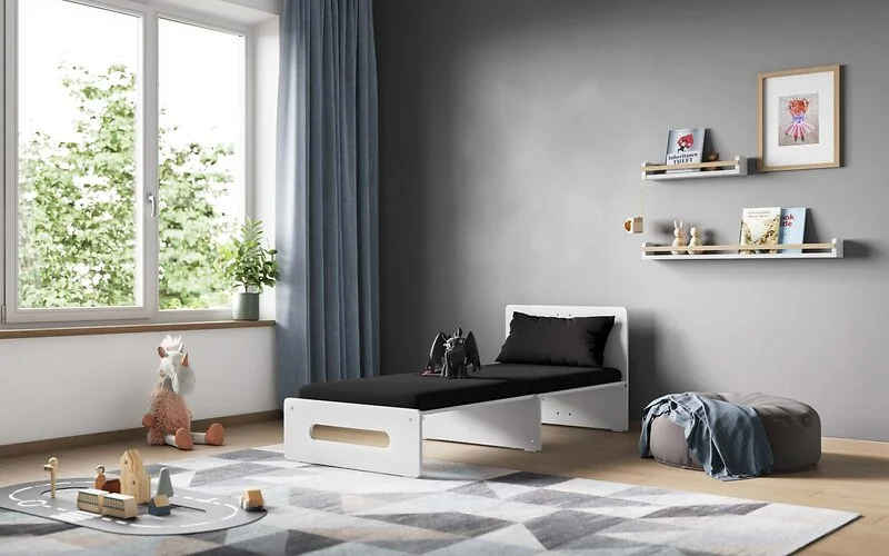 Flair Cosmic Pull Out Futon White – view 4