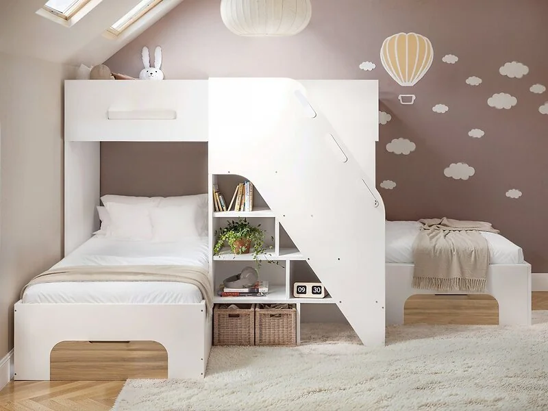 Flair Mason Staircase Triple Sleeper with Storage – view 3