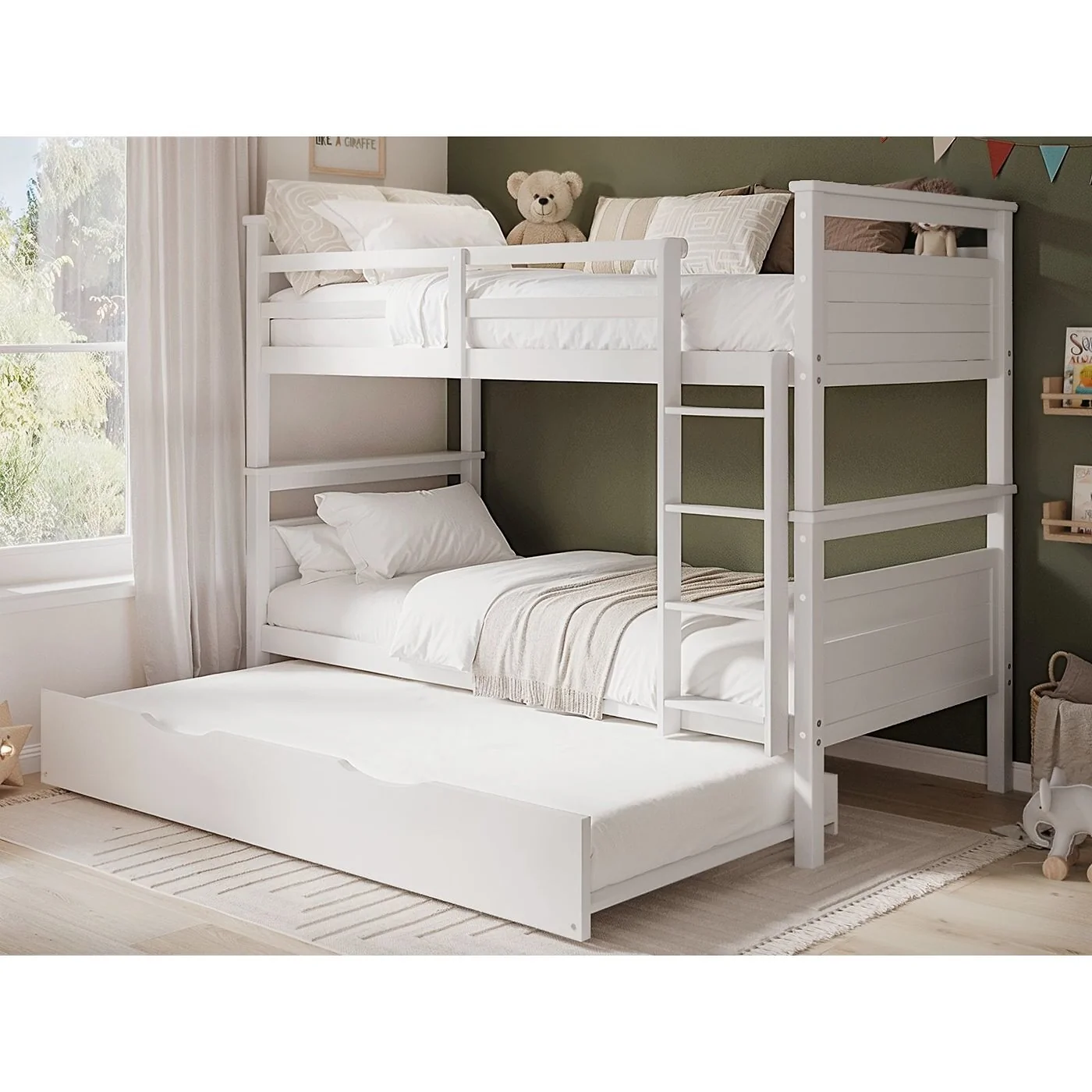 Flair Atlanta Bunk Bed White image 7