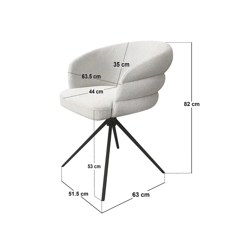 SOLACE+CO Zoya Dining Table with Eira Chairs Set – view 7
